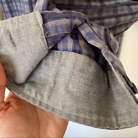 Tasso Elba men’s button down cotton shirt in size medium 15-15” - Picture 4 of 11